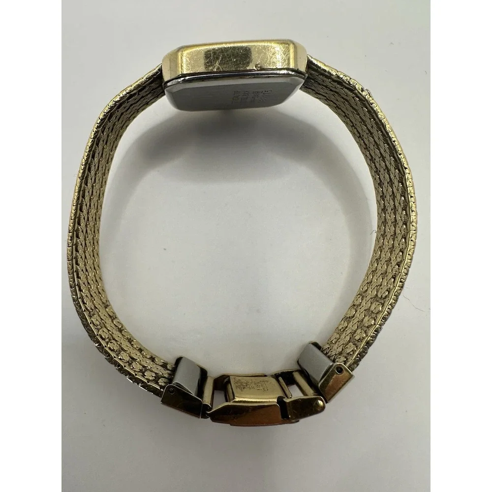Vintage Lassale Seiko Ladies Dress Watch 1400-6549 New‎ Battery 20MM 7